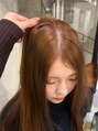 サイン 渋谷(SIGN) ブリーチ無しダブルカラーの赤みを消したベージュカラー得意です