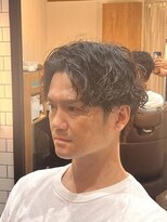 ジェントル(GENTLE) 乾かすだけでキマる韓国センターパートニュアンスパーマ