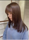 ダークパープル/ナチュラルショート/ミルクブラウン/夏/大船