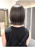 外ハネボブ　グレージュカラー　20代30代40代50代