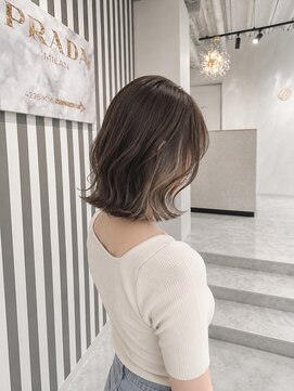 ヘアコレクション アンジュ(Hair collection Unge) 外はね くびれボブ