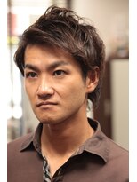 ヘアメイク グリーン アール(HAIR MAKE Green R)&nbsp;メンズパーマスタイル