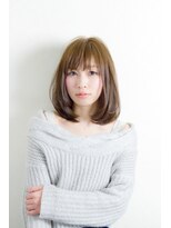 ディセンタージュ ヘアーメイク(DECENTAGE hair make) ナチュラルミディアムボブ【アッシュグレージュ】