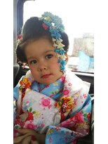 ハナココ 水戸店(hana Coco) 着崩れしない七五三着付けヘアセット メイク 日本髪 水戸