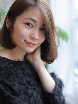 アグヘアー ホーリー 新発田店(Agu hair holy) イイ女度を上げる★こなれ感ボブ