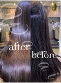 【酸熱トリートメント】サミートリートメント/Before&After