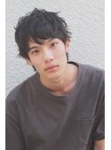 素髪風ナチュラル黒髪ショート