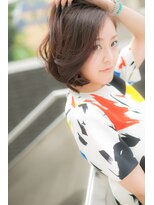 レポゼ 日本橋室町(Repose)&nbsp;repose.hair/カーキグレージュ/ボブ/大人可愛い[日本橋駅]