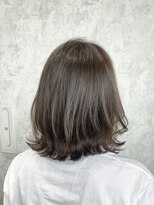 デミヘアー(Demi hair)&nbsp;透け感ラテベージュカラー
