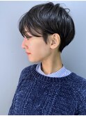 【morio池袋】綺麗でかっこいい黒髪ショート♪