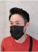 スーツにも似合う◎かき上げアップバングサイドパート【新大阪】