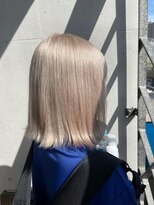 ゲーム 吉祥寺店(GAME)&nbsp;ダブルカラーホワイトベージュケアブリーチハイトーンカラー