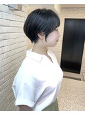 ショートボブ/大人巻き/ぷつっとボブ/ナチュラルモード/銀座駅