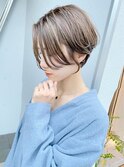 イメチェン/外ハネボブ/ワイドバング/ブルーブラック/美髪