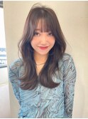 韓国ヘア/くびれヘア/フェイスレイヤー/透明感カラー