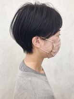 カフカヘア 吉祥寺店(kafka hair)&nbsp;大人かわいい丸みひし形20代30代40代前下がりショートボブ