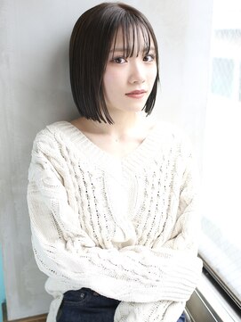 バース(BIRTH) 天神【BIRTH】切りっぱなし×プツっとボブ7