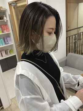 メアリー バイ メリー(marry by merry) 【立町メアリーバイメリー】☆バレイヤージュ×外ハネボブ☆