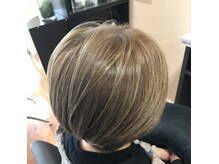 シャルム ヘアーラウンジ(shalm hair lounge)の雰囲気（白髪を生かしながら作るデザインを様々ご用意しております♪）