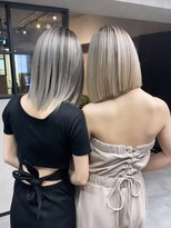 サニー 渋谷(SUNNY)&nbsp;バレイヤージュ、ハイライト、グレージュ、ショコラアッシュ