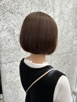 テミルヘアー(TEMIL HAIR) ハイライトボブの白髪ぼかし