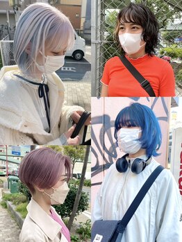 イナズマヘアー(INAZUMA HAIR)の写真/【神戸三宮】カウンセリングはもちろん、自宅スタイリングもしやすいようアドバイスも丁寧に◎