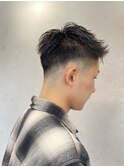 20代30代40代メンズ刈り上げマッシュフェードビジネス【上野】