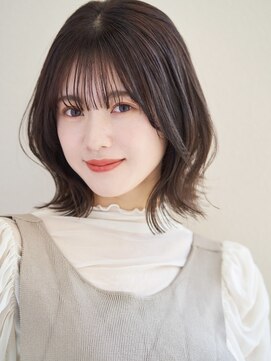 ミンクス渋谷スマートサロン(MINX shibuya smart salon) 似合わせ イメチェンヘアスタイル ハッシュカット フルバング