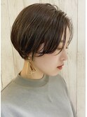 大人の色気☆短すぎない丸みショート☆仲村