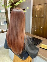 アールトゥーヘアー(art To Hair)&nbsp;ロングヘアー／オレンジカラー／ブリーチ無し