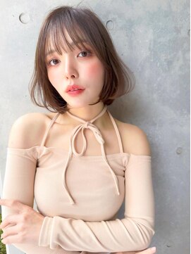 バブ バイネオリーブ(Bab by neolive) タンバルモリ/小顔前髪ワンカールボブルフ韓国