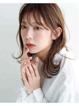 ロッソ 川口店(Rosso) ゆるふわミディアムヘア
