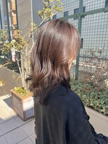 スタイル 成城学園前(STYLE) 透明感ツヤカラー 大人ブラウン 春カラー