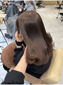ブリーチなしアッシュベージュ
