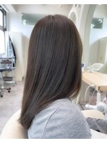 アグ ヘアー テラス沖縄店(Agu hair terrace)&nbsp;抜け感抜群オリーブグレージュ(ブリーチなしWカラー)