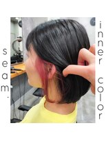 シーム(seam.)&nbsp;ピンクのボブ