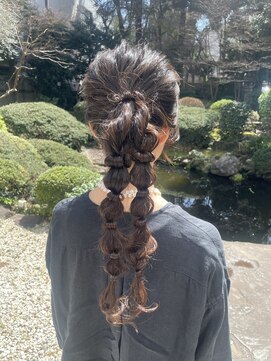 クォーターシーズンズ 茗荷谷(QUARTER SEASONS) ニュアンスヘアアレンジ