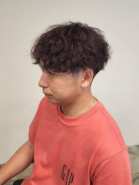 ニアウ 伊勢崎連取店(Niau) 刈り上げマッシュ波巻きスパイラルパーマ