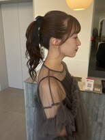 【LOREN AO】ポニーテール/ヘアアレンジ/ヘアセット