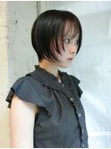 ☆ショートカットウルフカットハイレイヤーハッシュカットボブ