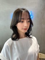 ロンドアジュール 横浜(Lond azur)&nbsp;暗めカラー/韓国風巻き/レイヤーカット/髪質改善/縮毛矯正/横浜