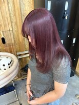 アフターニュース 新潟(afternews)&nbsp;ワインレッド/ダブルカラー/ケアブリーチ/髪質改善/新潟/駅南