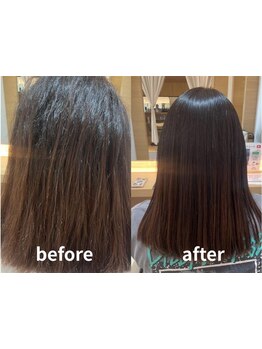 【CLALA髪質改善】こだわりの商材×圧倒的な技術力で貴方にベストな髪質改善を♪クセやうねりも根元解決◎