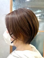 ヘアサロン ドットプラス 町田店(dot. plus)&nbsp;ショート×マロンベージュ【フジタアヤコ】