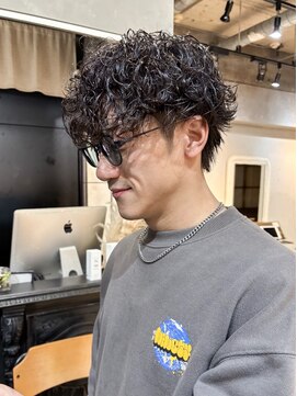 ノエル 池袋店(noel) プードルパーマ/海外風/波巻きマッシュ/刈り上げ