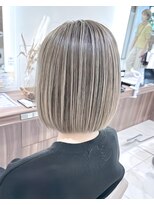 アッシュ 大宮店(Ash)&nbsp;レイヤーボブ/ミルクベージュ