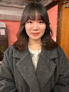 ニーム(nimes) hibico 盛れる顔まわり♪