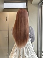 エイト 沖縄豊崎店(EIGHT toyosaki)&nbsp;【EIGHT 豊崎】お客様スタイル［柔らかツヤ感ピンクベージュ］