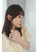 【kumu】似合わせレイヤー /グレージュ/ アイドル前髪/栄/名古屋