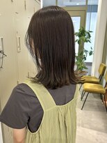 ソーイ ヘアアンドライフスタイル ショップ(SO-E HAIR&LIFESTYLE SHOP)&nbsp;オリーブカラー×レイヤーカット